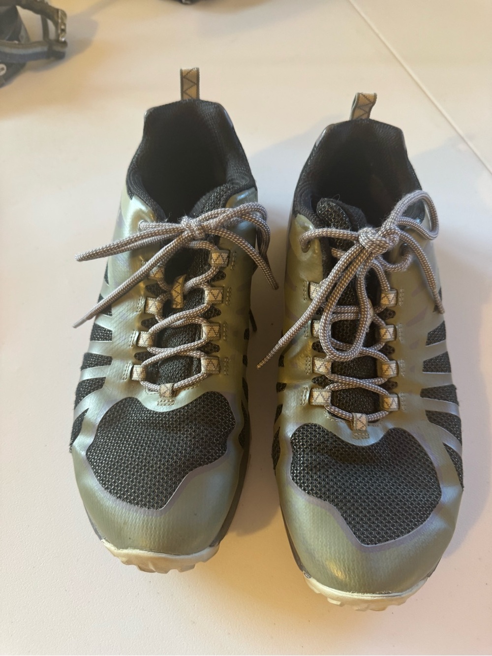 Merrell Women's Olive Green and Black Athletic Shoes